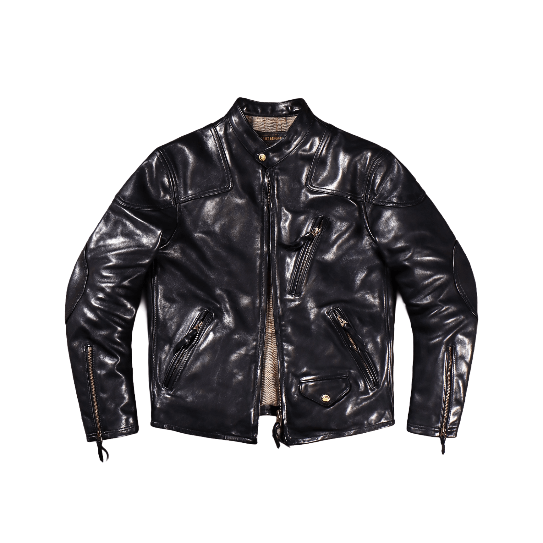Men's 1900s Motorcycle Leather Jacket – Crush on Retro Men's 1900s Motorcycle Leather Jacket – Crush on Retro