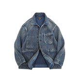 Men's Wabash Sashiko Chore Jacket, Indigo