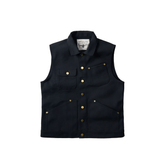 Men's Wax Canvas Moto Vest