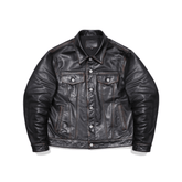 Men's 557 Leather Jacket, Teacore Cowhide