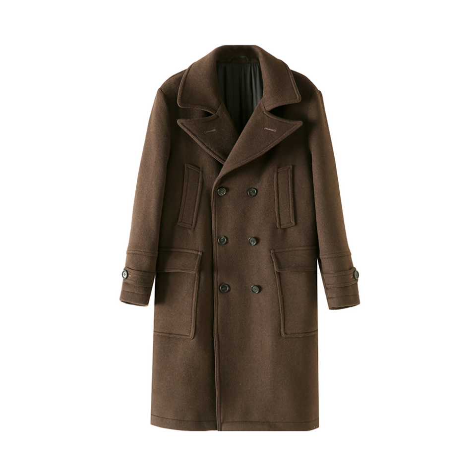 Men's Long 740N Pea Coat – Crush on Retro Men's Long 740N Pea Coat – Crush on Retro