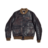 Men's A1 Bomber Leather Jacket, Teacore Horsehide
