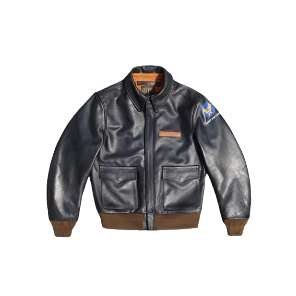 Men's Type A2 Flight Leather Jacket – Crush on Retro Men's Type A2 Flight Leather Jacket – Crush on Retro