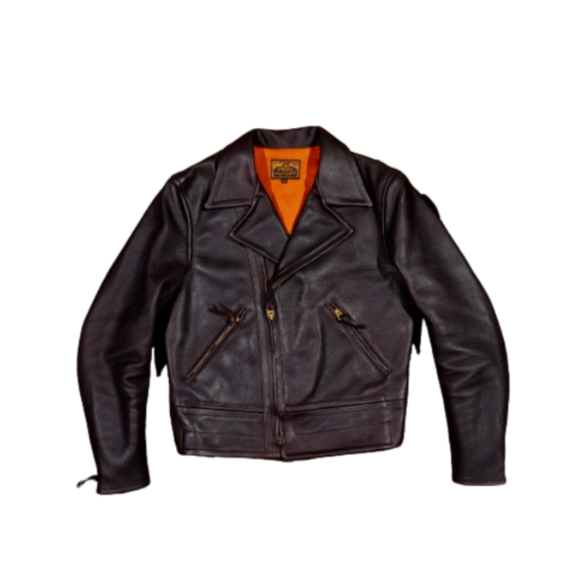 Men's 1940s CHP Leather Jacket – Crush on Retro Men's 1940s CHP Leather Jacket – Crush on Retro