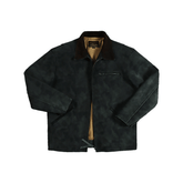 Men's Camo Green Detroit Suede Jacket