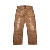 Men's Destroyed Double-Front Carpenter Pants