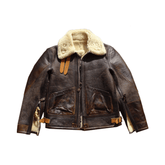 Men's B6 Bomber Shearling Coat | Military Style Winter Coat