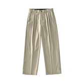 Men's Double Pleated Wide Leg Pants