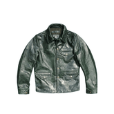 Men's Brakeman Leather Coat, Horsehide
