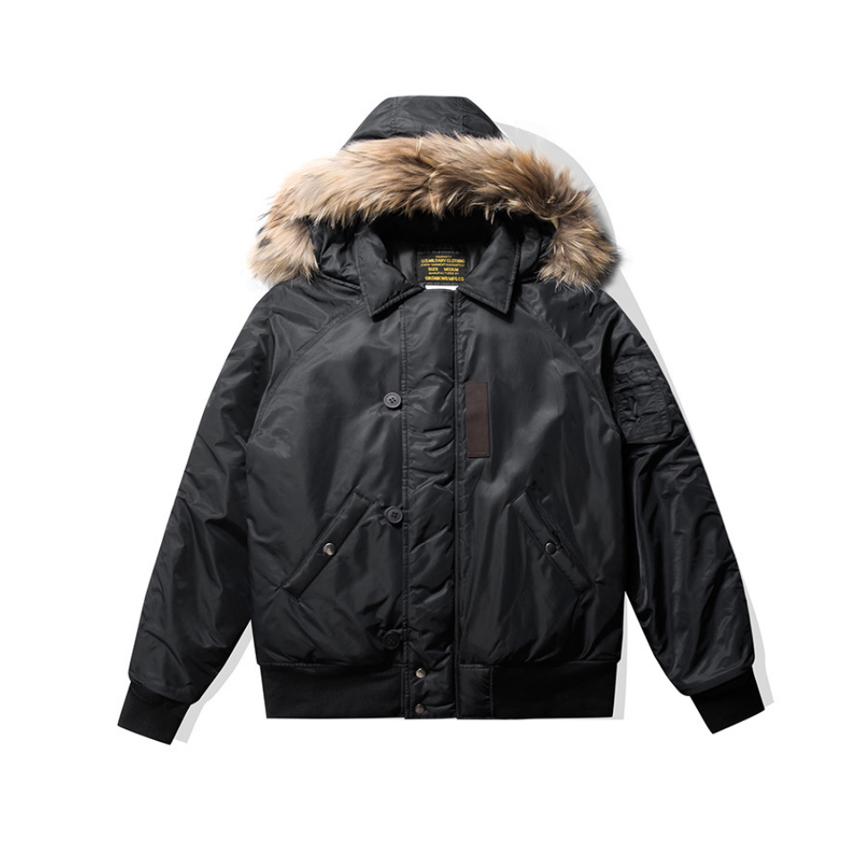 Men's N2B Short Winter Parka – Crush on Retro Men's N2B Short Winter Parka – Crush on Retro