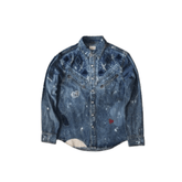 Men's Indigo Wabash Western Denim Shirt