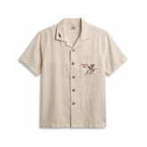 Men's Short Sleeve Linen Aloha Shirt