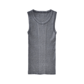 Men's Striped Stretchy Tank Top