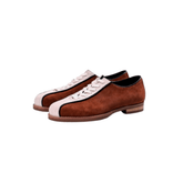 Men's Two Tone Suede Bowling Sneakers