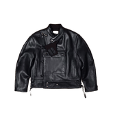 Men's Swiss Army Leather Jacket