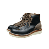 Men's Two Tone Kiltie Lace-to-Toe Boots