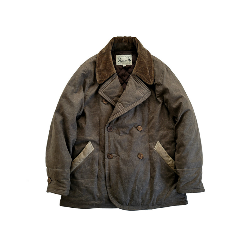 Barbour pea coat outlet mens