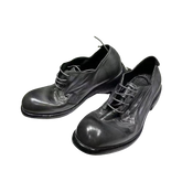 メンズ プリーツ ダービーシューズ