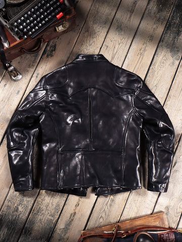 メンズ 1900 年代 モーターサイクル レザー ジャケット