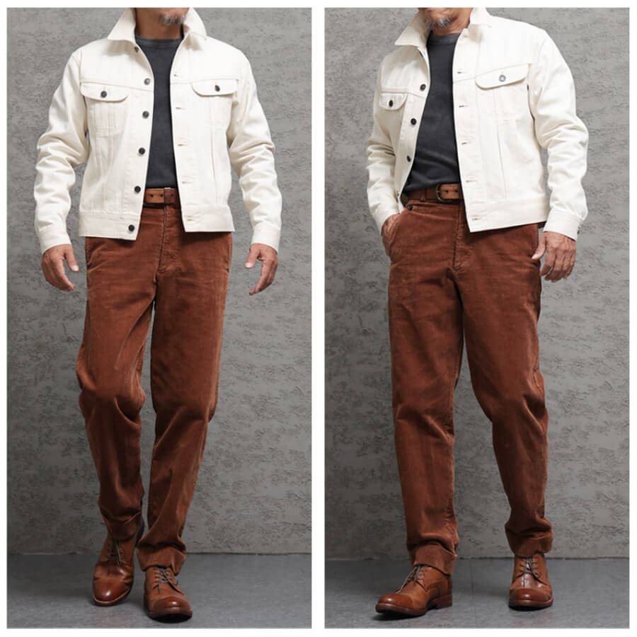 Ivory Running Jacket Men's 12oz Ivory Rider Jean Jacket – Crush on Retro