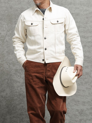 Men's 12oz Ivory Rider Jean Jacket