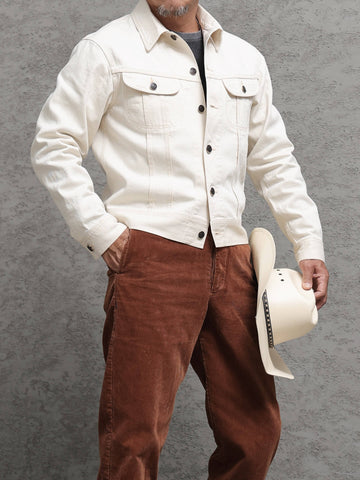 Men's 12oz Ivory Rider Jean Jacket