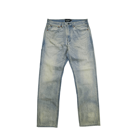 Men's 12oz Wabash Striped Straight Jeans