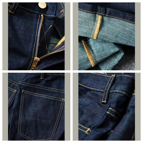 Men's Bootcut Jeans, 12OZ Raw Denim