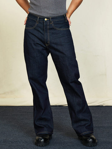 Men's Bootcut Jeans, 12OZ Raw Denim