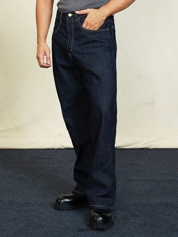 Men's Bootcut Jeans, 12OZ Raw Denim