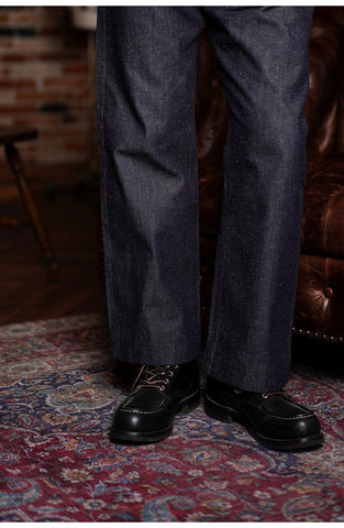 Men's High Waist Selvedge Denim Pants