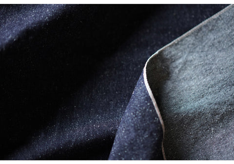 Men's High Waist Selvedge Denim Pants