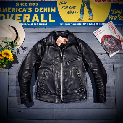 Men's 1930s Sports Leather Jacket