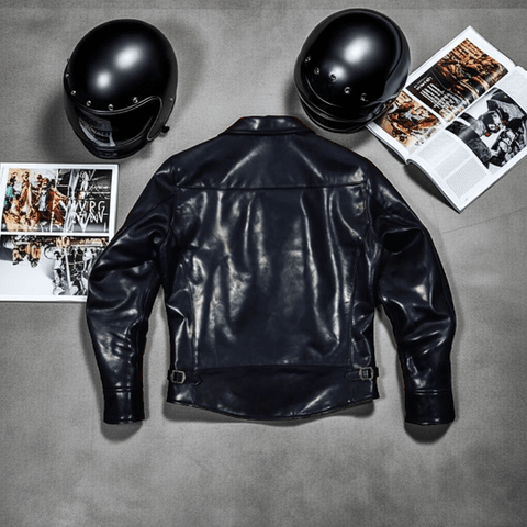 Men's Gentleman Biker Leather Jacket