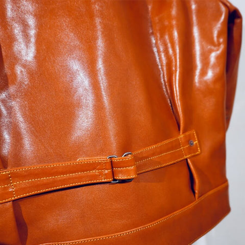 Men's 506XX Trucker Leather Jacket, Horsehide