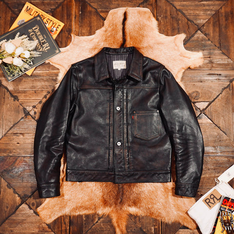 Men's 506XX Trucker Leather Jacket, Horsehide