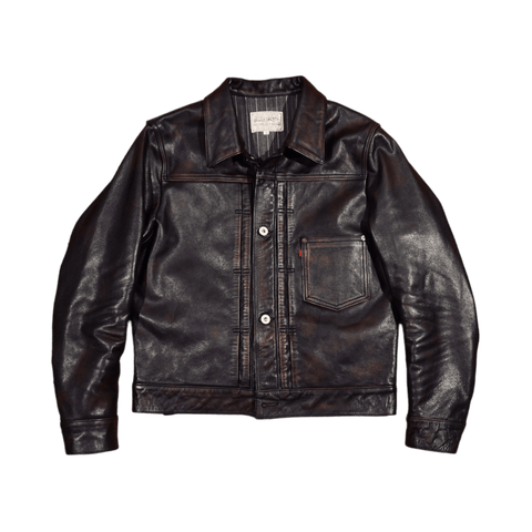 Men's 506XX Trucker Leather Jacket, Horsehide
