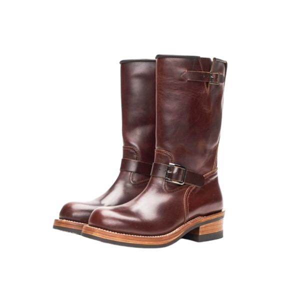 601 Engineer Boots Burgundy