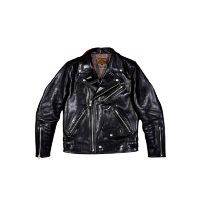 Men's 613 Moto Leather Jacket, Wax Horsehide – Crush on Retro