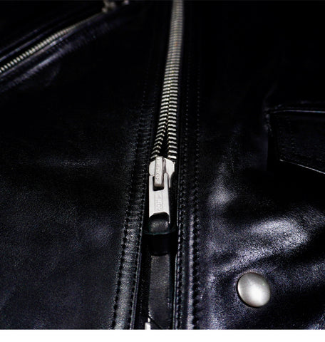 Men's 613 Moto Leather Jacket, Wax Horsehide