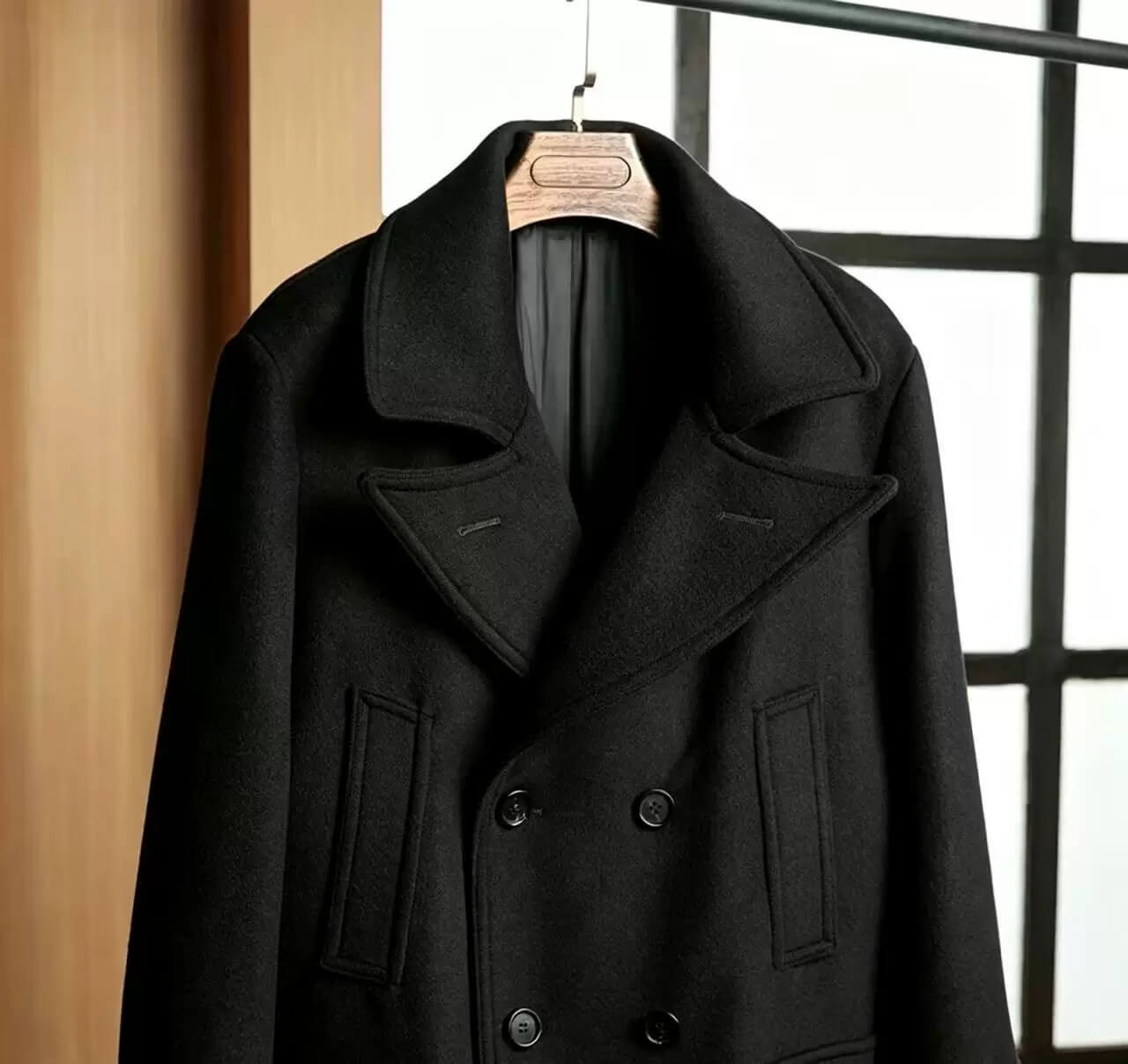 Men's Long 740N Pea Coat – Crush on Retro