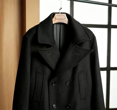 Men's Long 740N Pea Coat – Crush on Retro