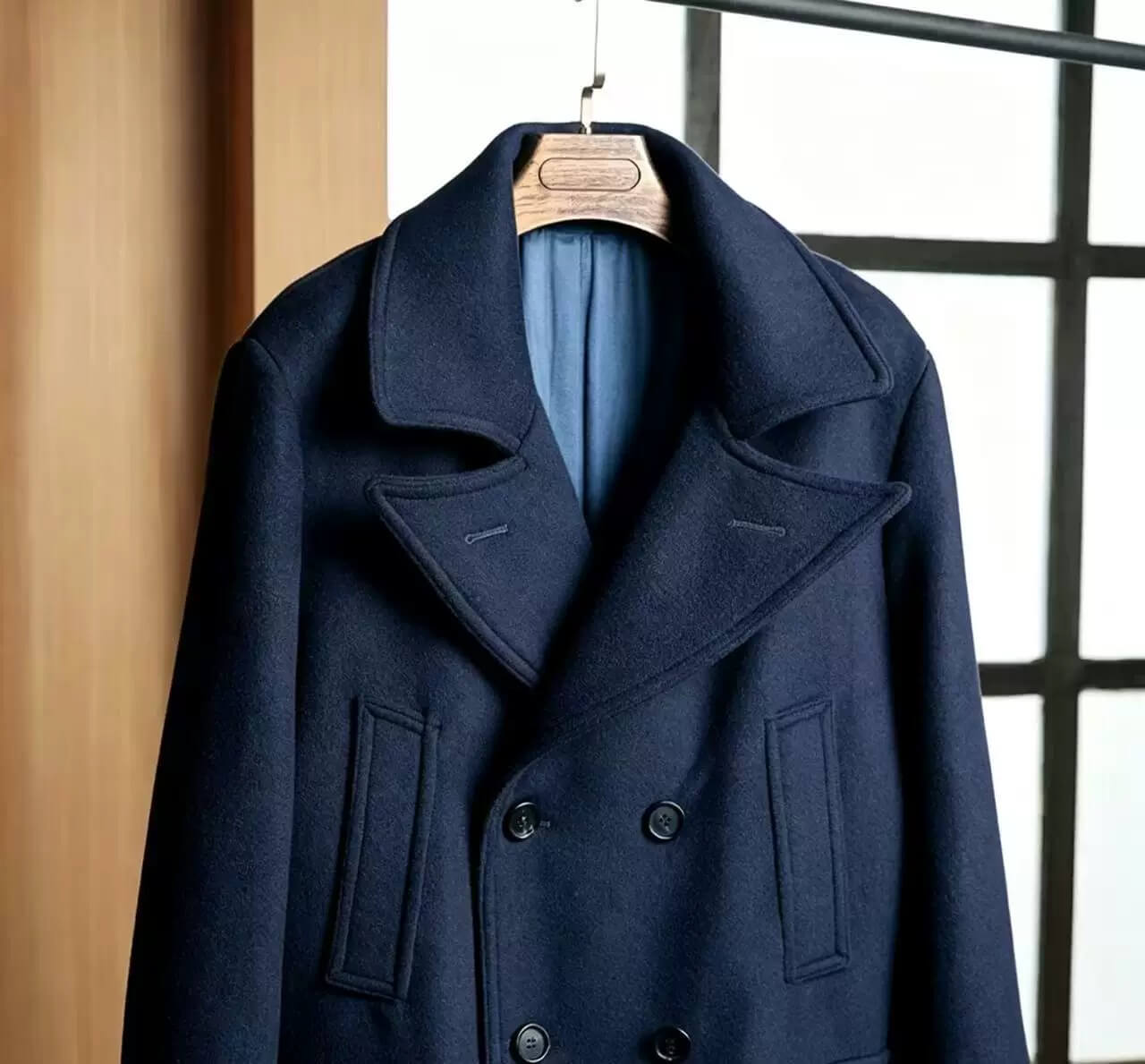 Men's Long 740N Pea Coat – Crush on Retro