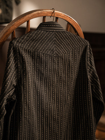 Men's 7OZ Black Wabash Shirt