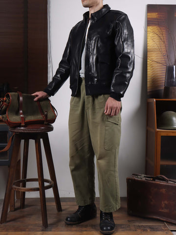 Men's A-2 Flight Leather Jacket, Horsehide