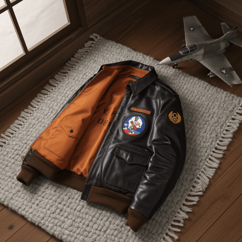Men's A-2 Bomber Jacket, Horsehide