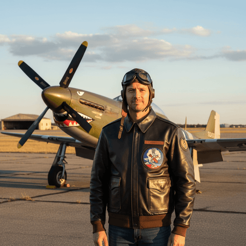 Men's A-2 Bomber Jacket, Horsehide