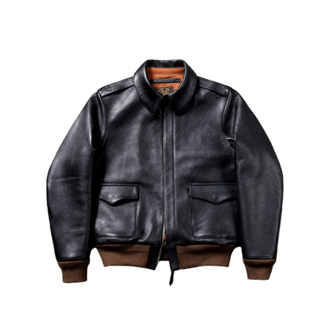 Men's A2 Bomber Jacket, Grain Cowhide