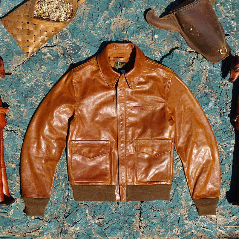 Men's Type A2 Flight Leather Jacket