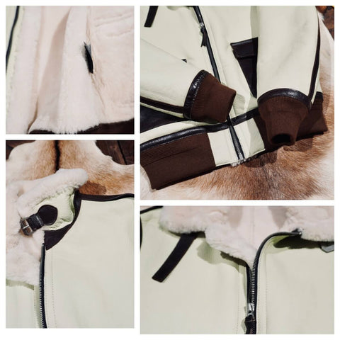 Men's A2 Leather Shearling Flight Jacket